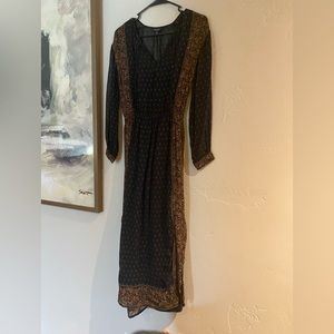 Lucky Brand| XS| Boho maxi dress| NWOT.